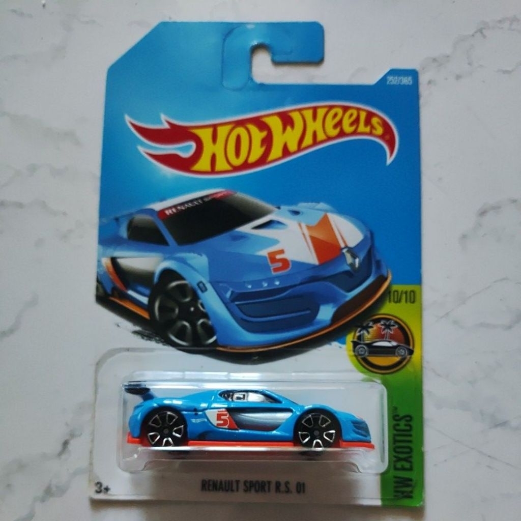 Hotwheels HW Exotics Renault Sport RS 01 Biru