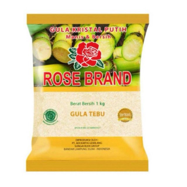 

gula pasir rosebrand 1kg premium