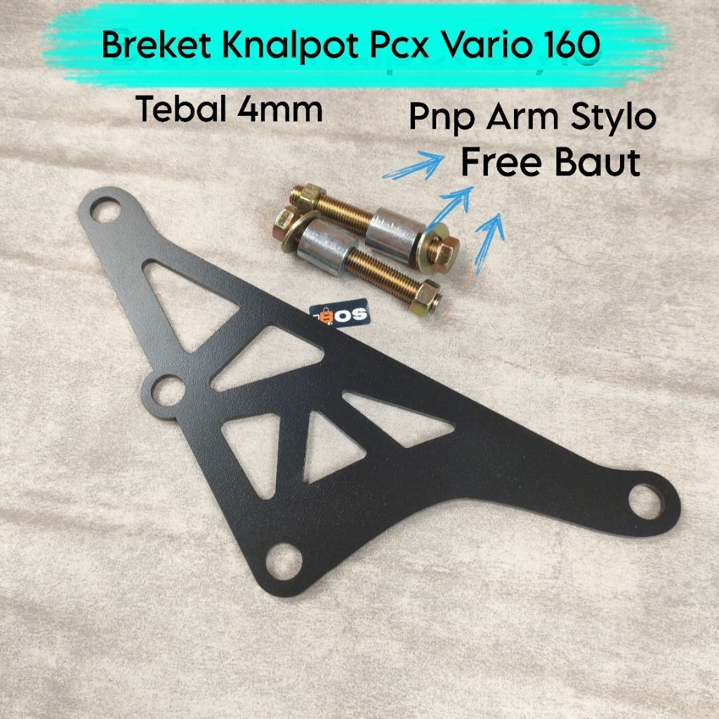 Breket Knalpot Pcx Vario Pnp Arm Stylo 160