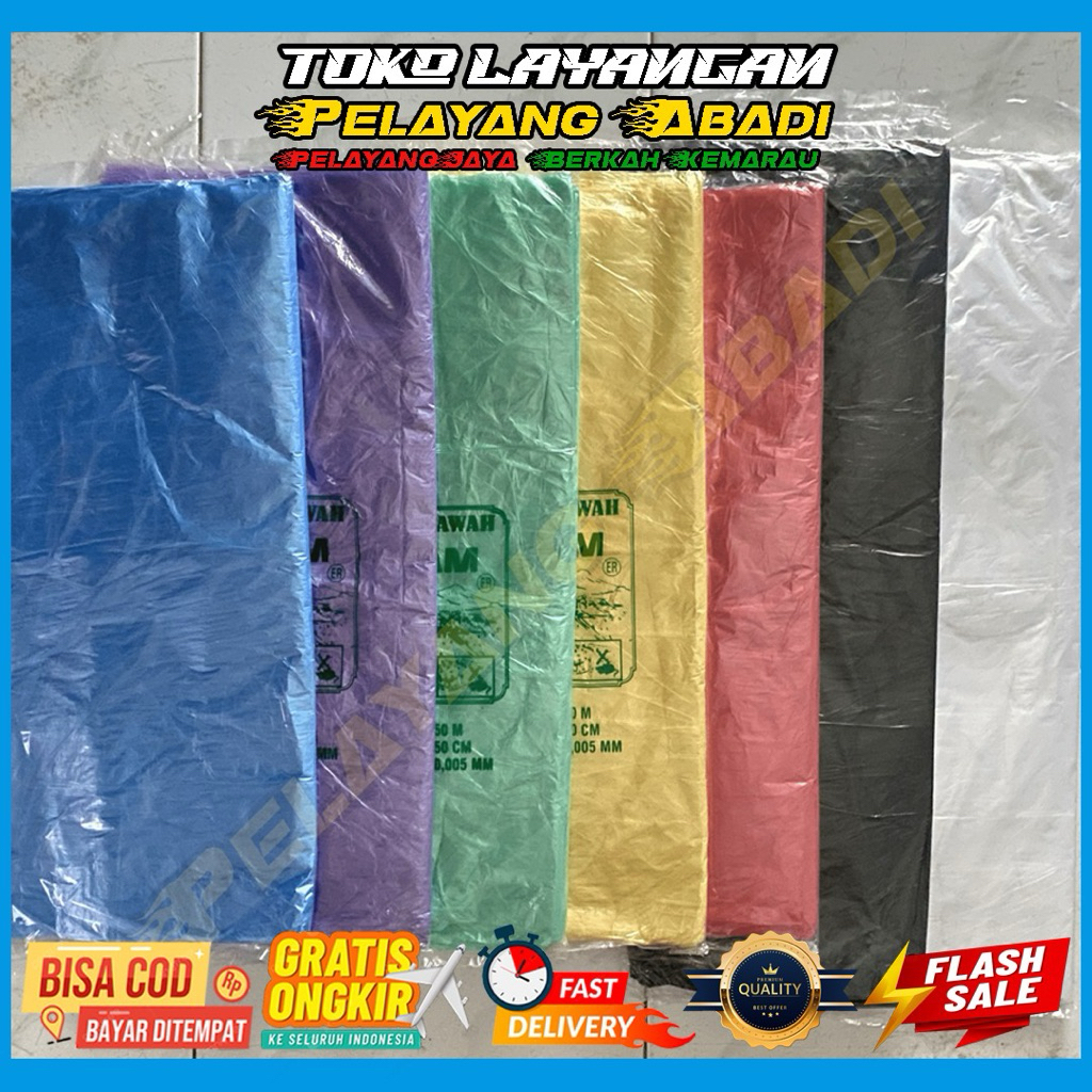 PLASTIK LAYANGAN PAPIRAN 1 Pack/50 Meter