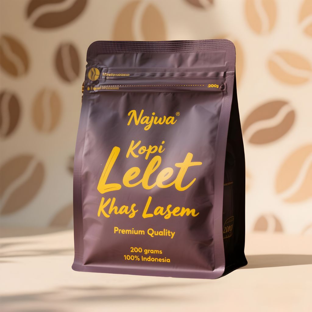 

KOPI NAJWA 200gram/KOPI LELET LASEM/KOPI LELET ASLI LASEM/KOPI LELET WENAK/KOPI LELET ASLI REMBANG/KOPI REMBANG/KOPI ASLI LASEM REMBANG/KOPI LELET KHAS REMBANG