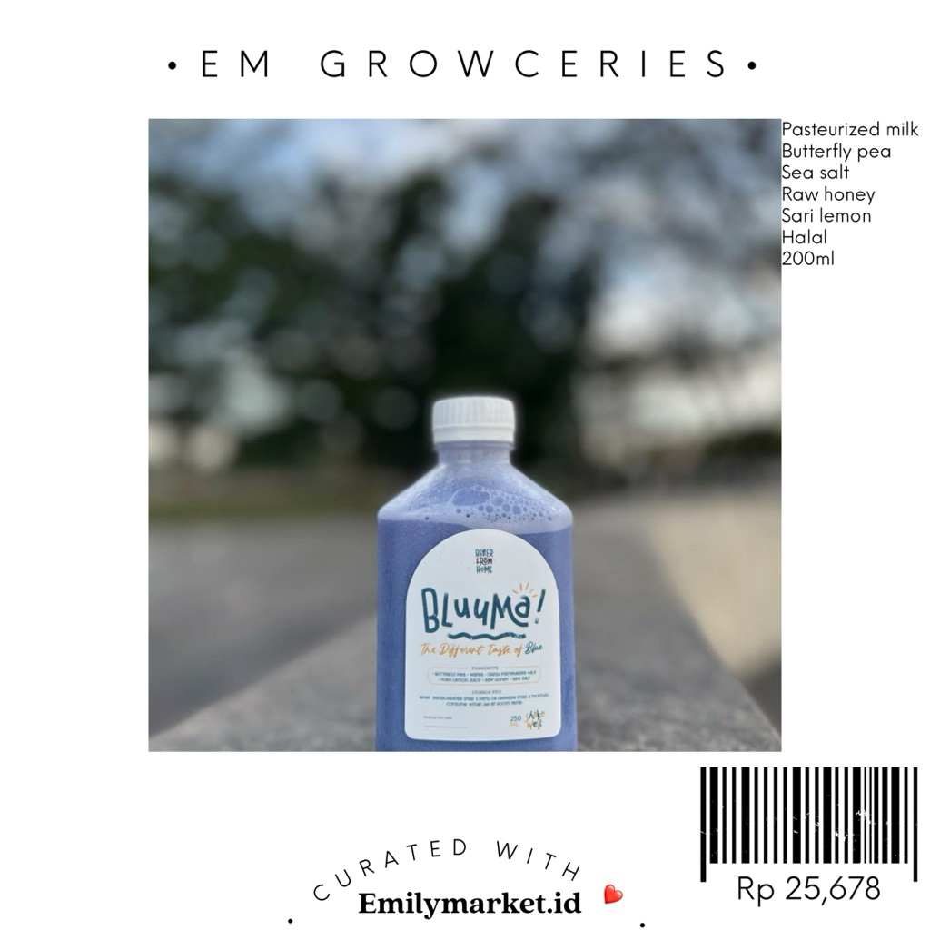 

Bluuma Butterfly Pea Milk by BFH