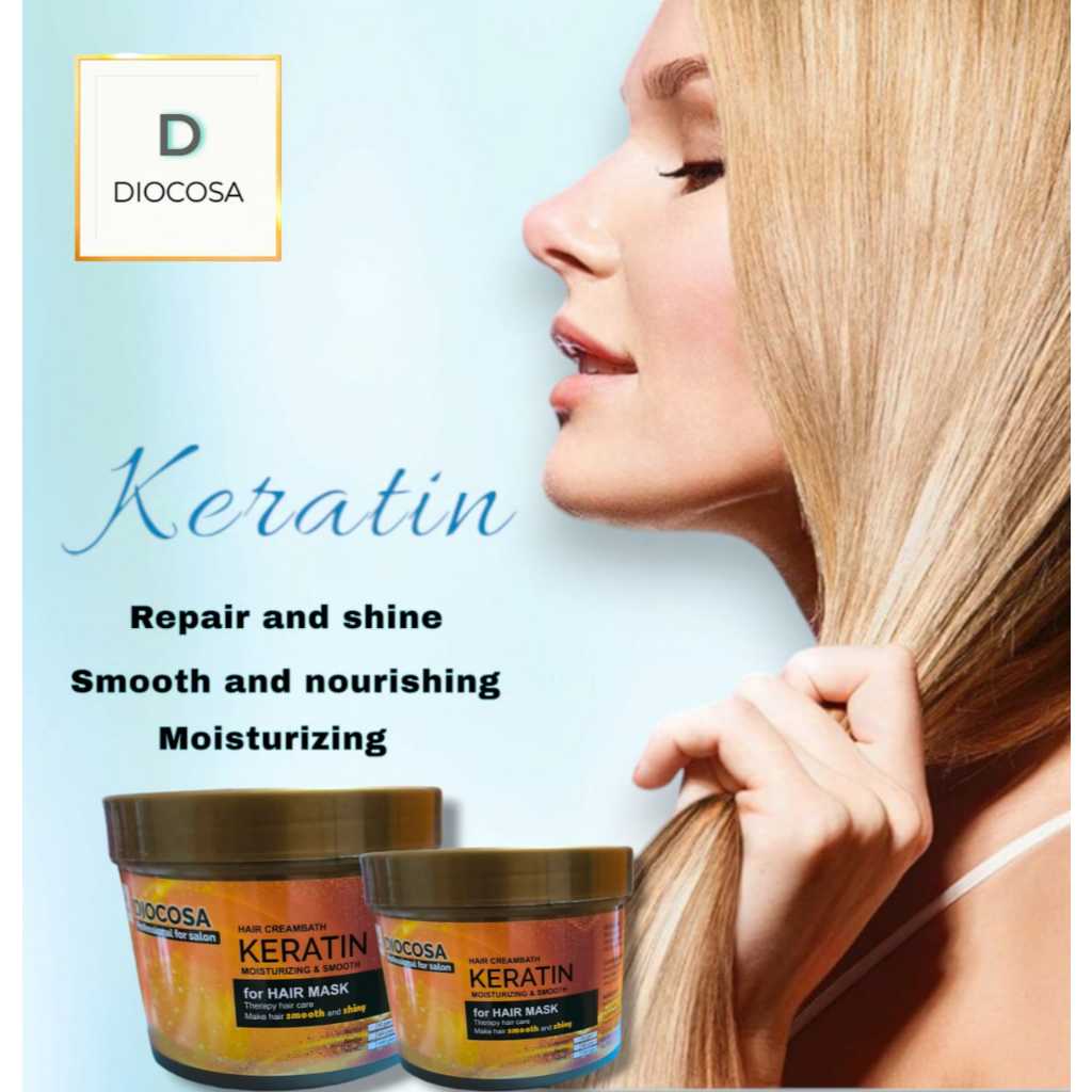 DIOCOSA HAIR CREAMBATH KERATIN MOISTURIZING & SMOOTH