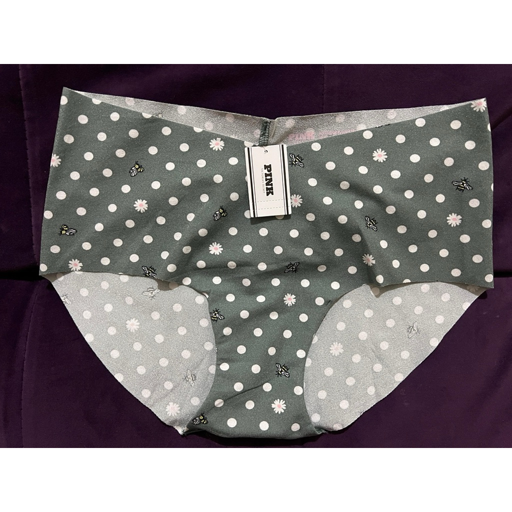 Victoria Secret Seamless Panty POLKADOT HIJAU