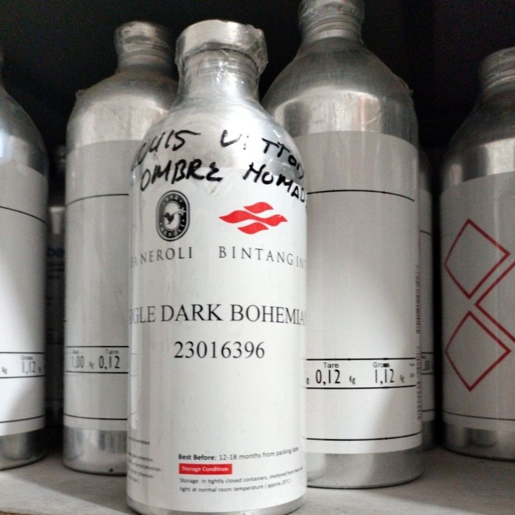 500gr LOUIS VUITTON OMBRE NOMADE ( LV ) SIGLE DARK BOHEMIAN PRODUK SFA NEROLI KEMASAN SEGEL PABRIK O