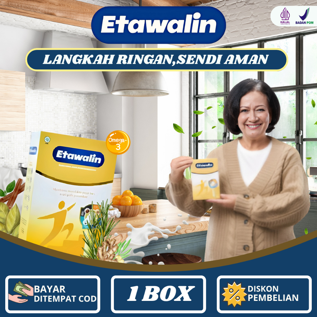 

ETAWALIN 100% ORIGINAL 1 BOX - Susu Etawa Herbal Solusi Asam Urat Dan Nyeri sendi