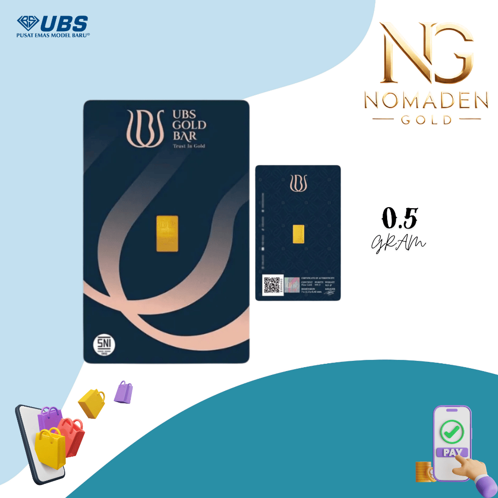 Logam Mulia UBS 0.5 Gram