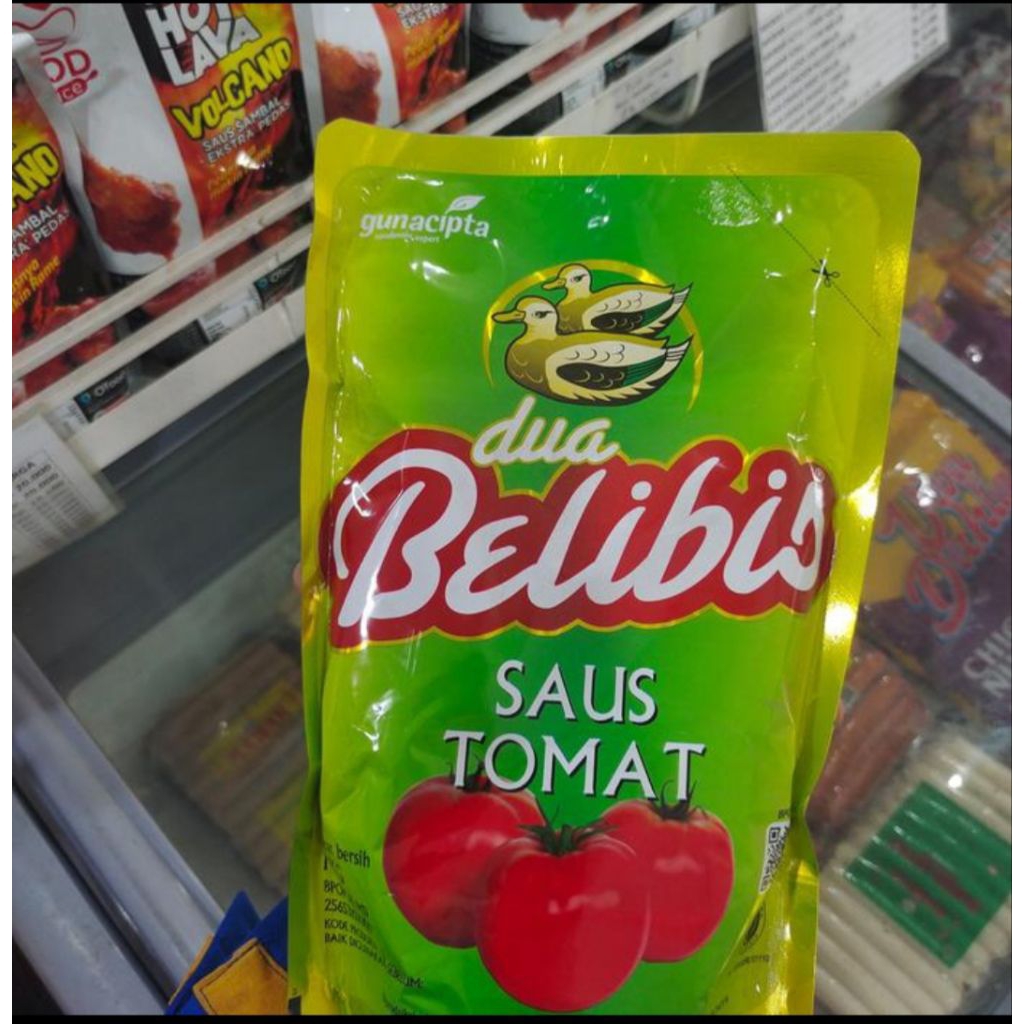 

saus tomat duabelibis berat 1 kg