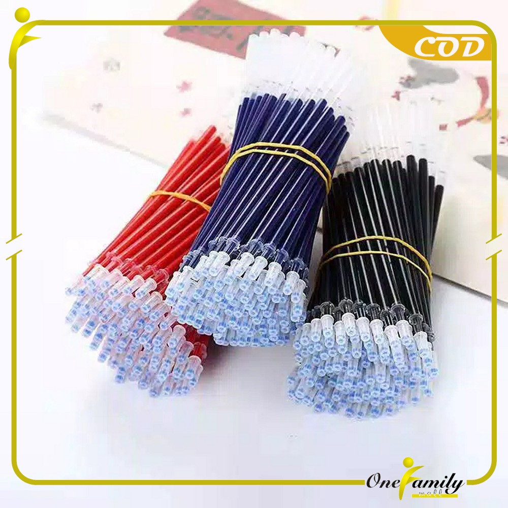 

EC ONE-A6 REFILL TINTA GEL ISI ULANG TINTA PULPEN PENA GEL REFILL 0.5MM