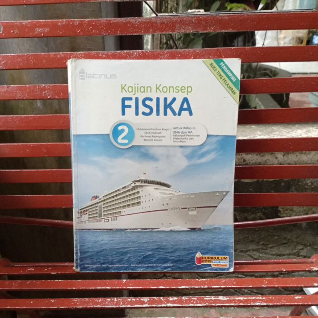 Buku Kajian Konsep Fisika Untuk Sma/Ma Kelas XI/11/2 K13 Revisi Penerbit Platinum