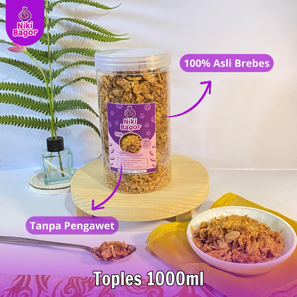 

[PREMIUM] Bawang Goreng 100% Asli Brebes 215 gram