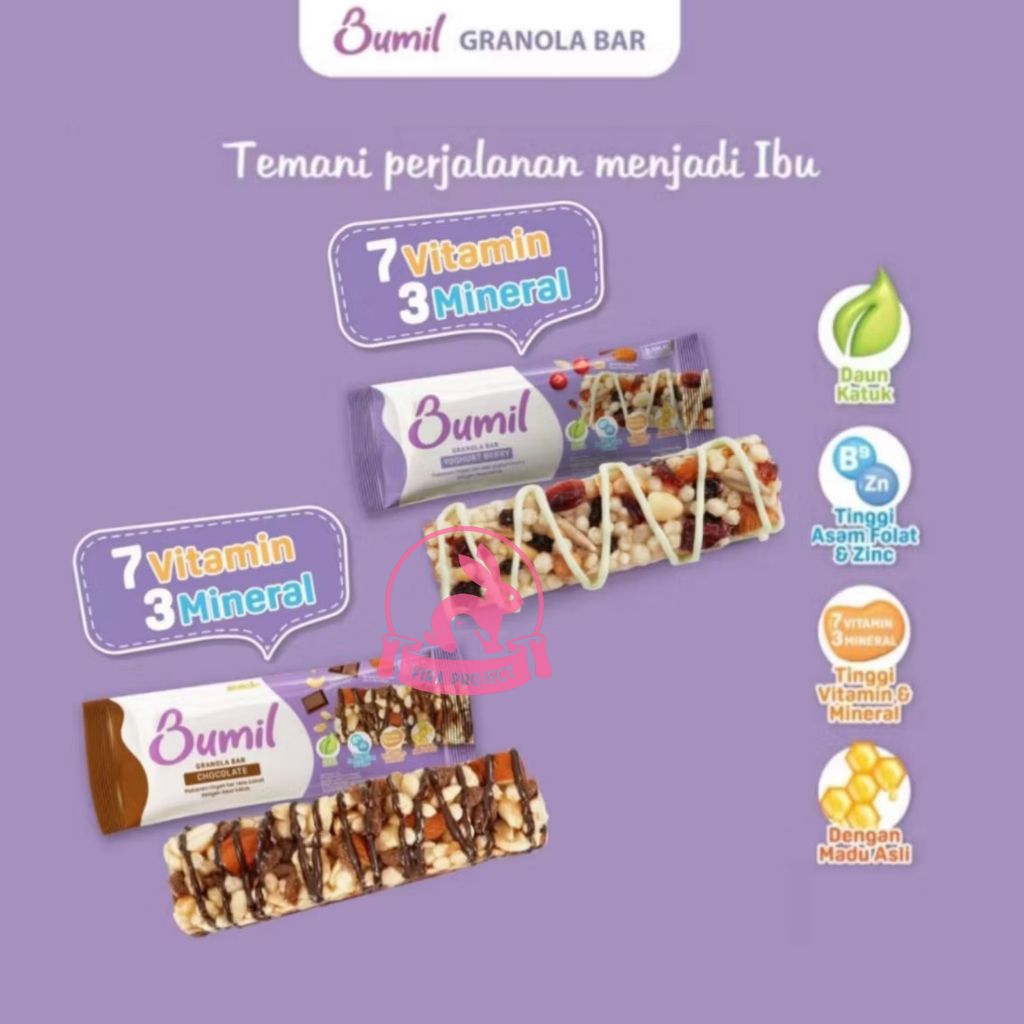 

BUMIL GRANOLA BAR CEMILAN IBU HAMIL MENYUSUI