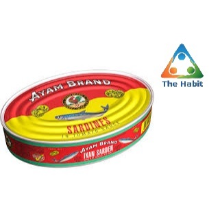 

(The Habit) Ayam Brand Sardines Oval 425GR