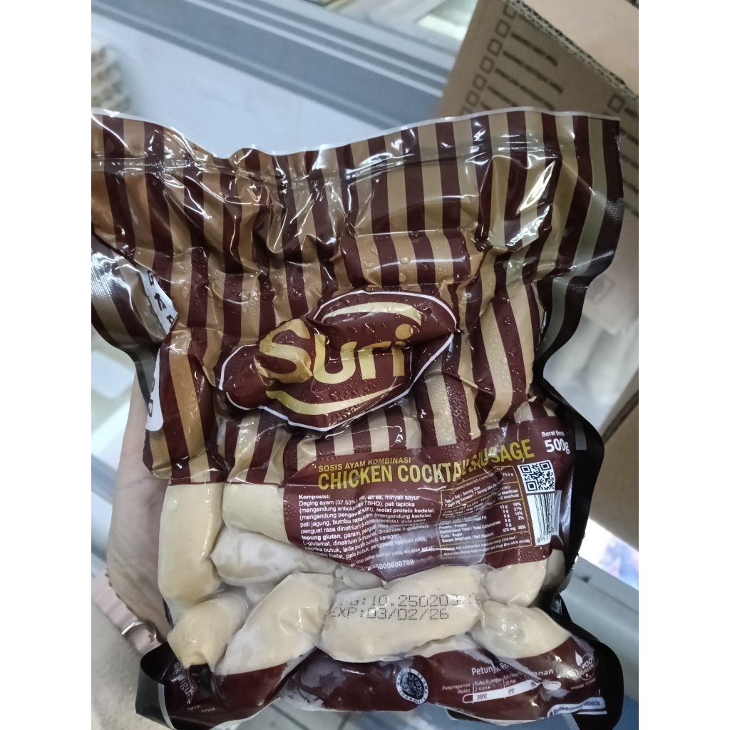 

SURI SOSIS AYAM KOMBINASI 500gr / SOSIS