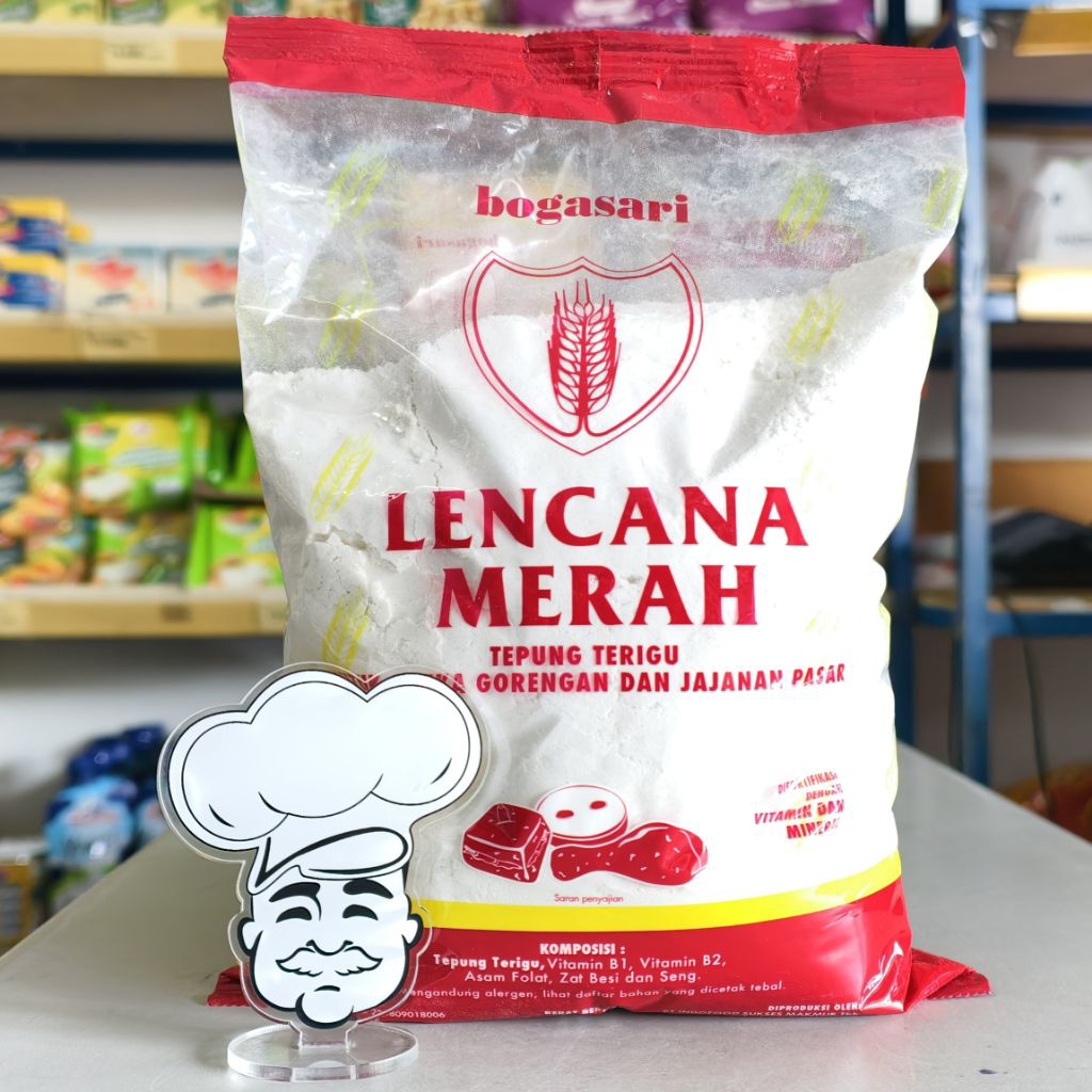 

Tepung Lencana Merah 1Kg