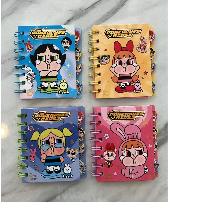 

Buku Diary Anak Mini POWERPUFF GIRLS Motif Random per Pcs
