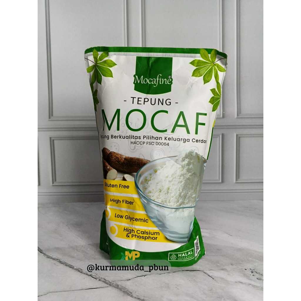 

Mocafine Tepung Mocaf Gluten Free - 500 Gram