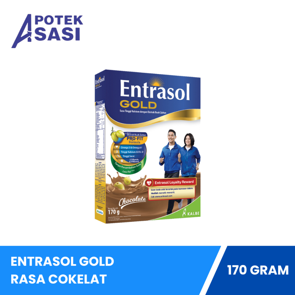

Entrasol Gold Rasa Cokelat - 170 Gram