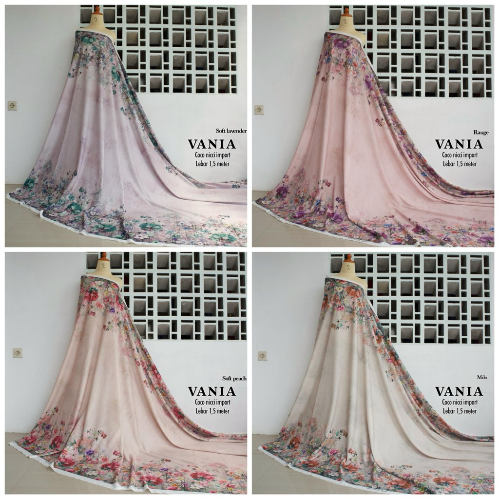 bahan coconicci // bahan kain motif // kain gamis // kain lembut// kain motif