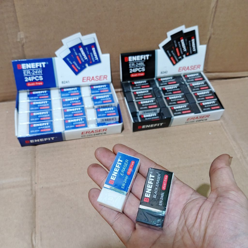 

10 Pcs Penghapus Pensil Benefit