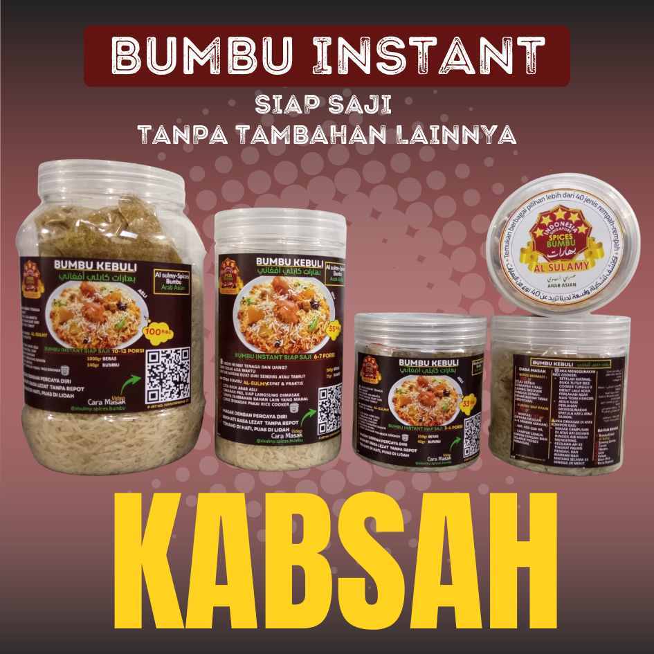 

Alsulmy - Bumbu Instant Kabsah Beras
