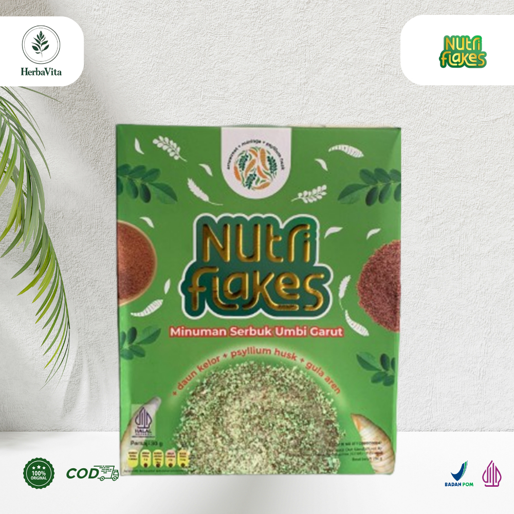 

Nutriflakes – Sereal Sehat untuk Maag, GERD & Asam Lambung | 30gr