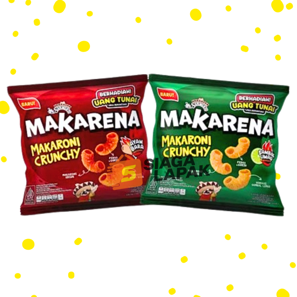 

Makaroni Makarena 1 RENTENG Aneka Varian Ayam Bara Sambal Limau [BELI BANYAK LEBIH MURAH]