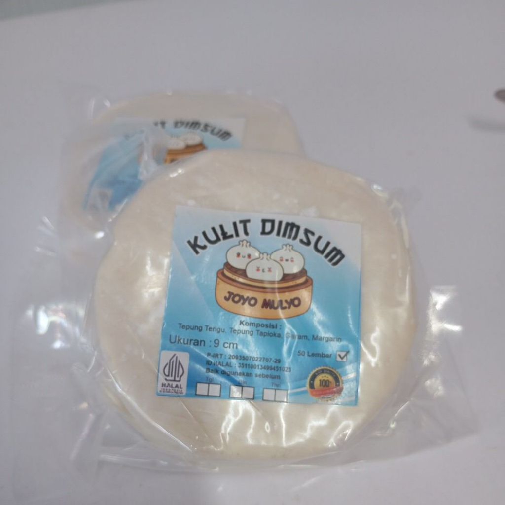 

Kulit Dimsum Siomay Gyoza ±250 gram 50 lembar
