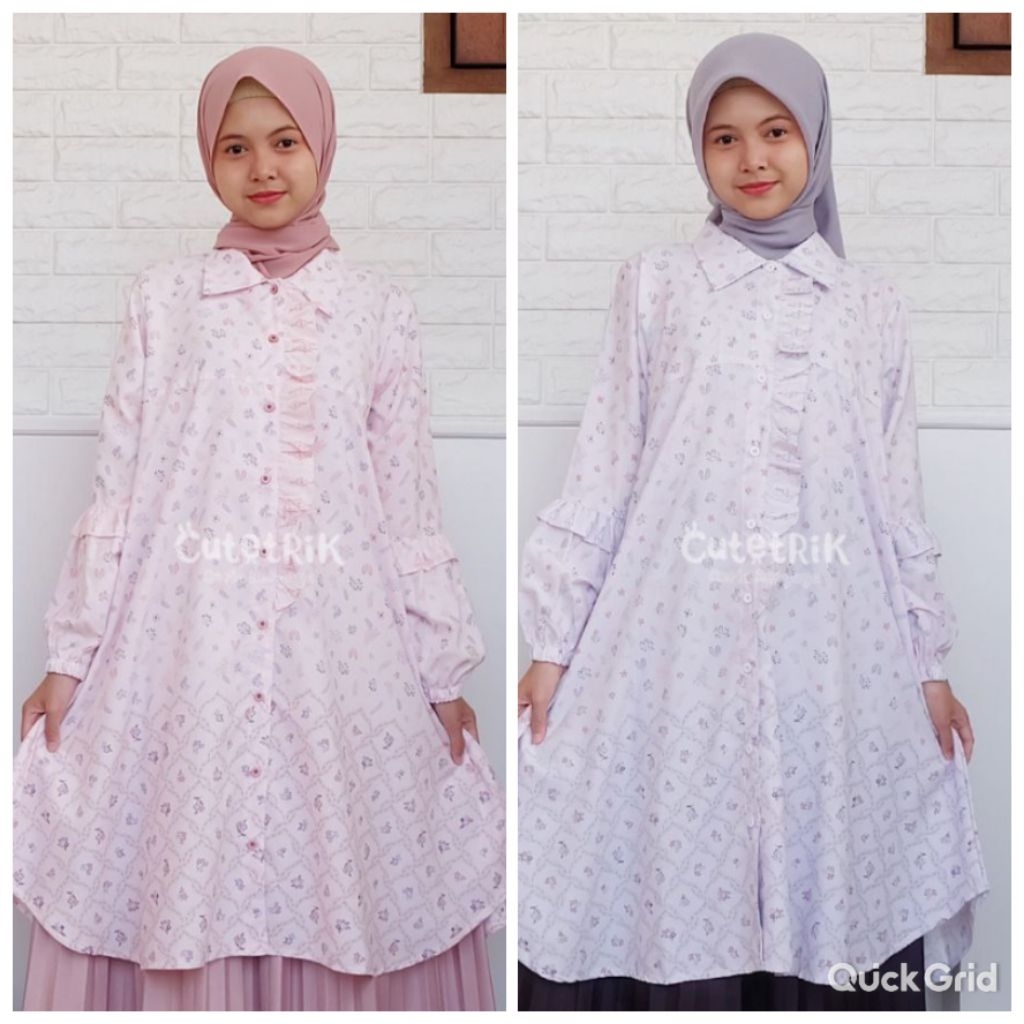 Atasan anak dan remaja /  Tunik Cutetrik / Tunik Zeya cutetrik