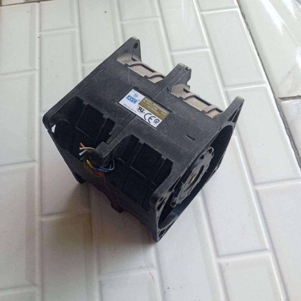 Kipas DC High Speed 8x8cm 48V Dobel Fan