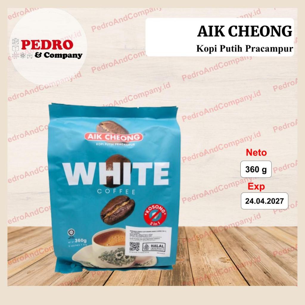 

Aik cheong white coffee kopi putih pracampur instan 12 sachet 360 gram