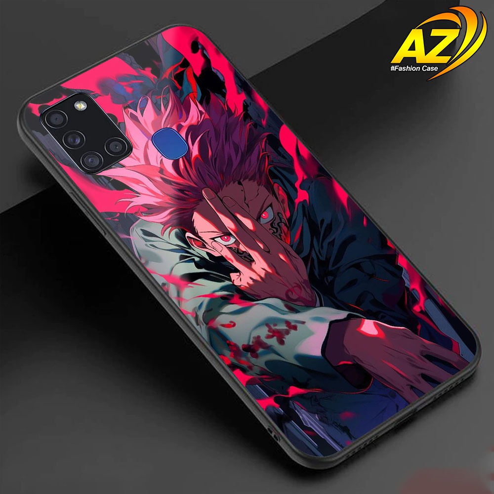 Case Samsung A21s Terbaru Fashion Case [ JUJUTSU KAISEN ] Casing Hp Case Murah Softcase Hardcase Pel
