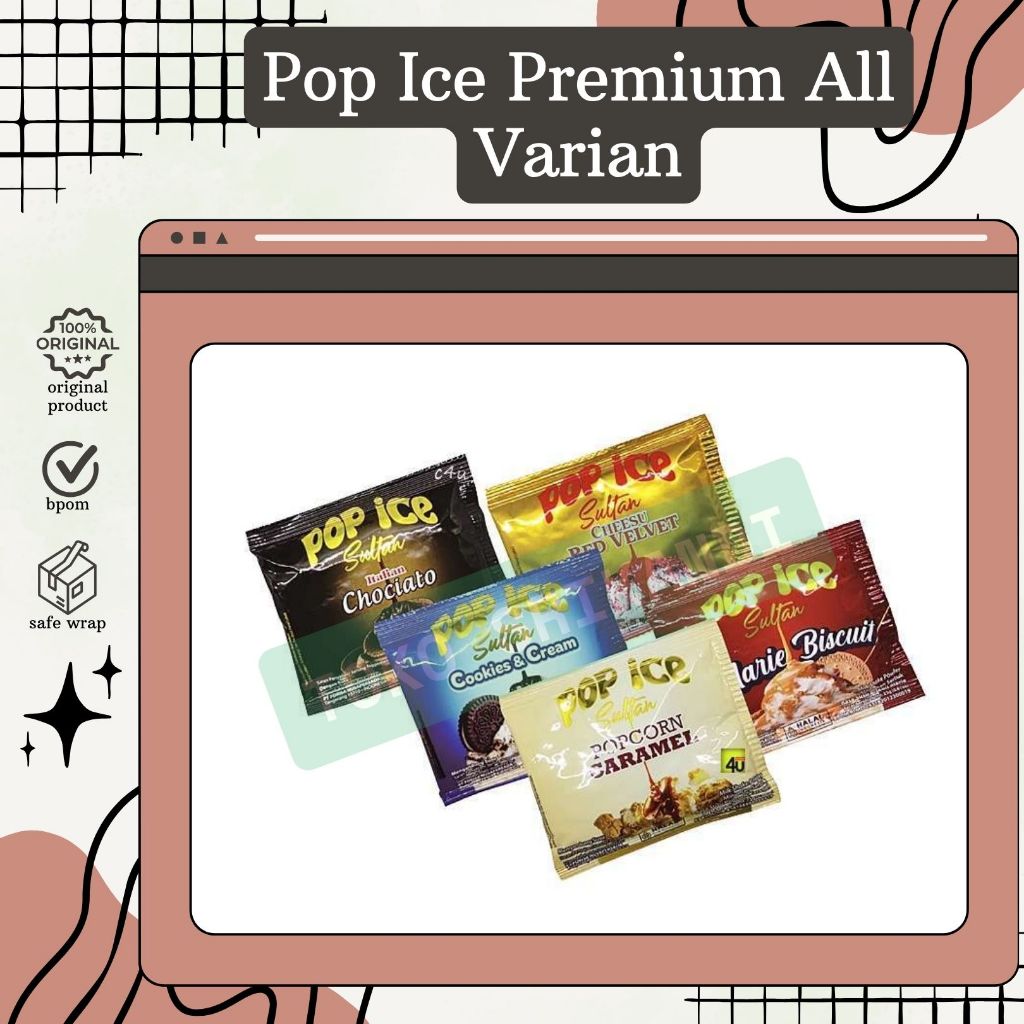 

Pop Ice Sultan Satuan/Eceran