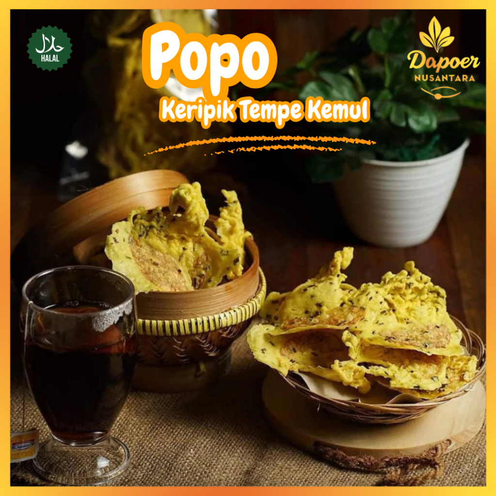 

Keripik Tempe Kemul Merk Popo Oleh oleh Khas Wonosobo