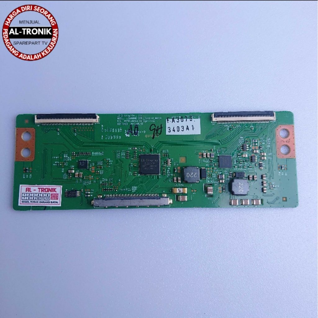 TICON BOARD TV LED LG 42 INCH MODEL 42LN5710 MODUL TIKON TCON LG 42LN5710