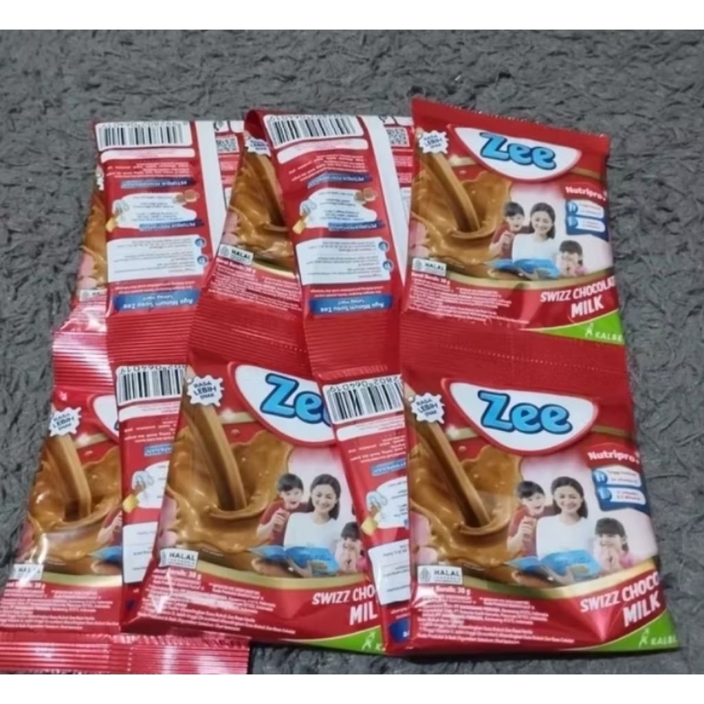 

Zee Susu Cokelat 1 Renceng isi 10 sachet @38gr