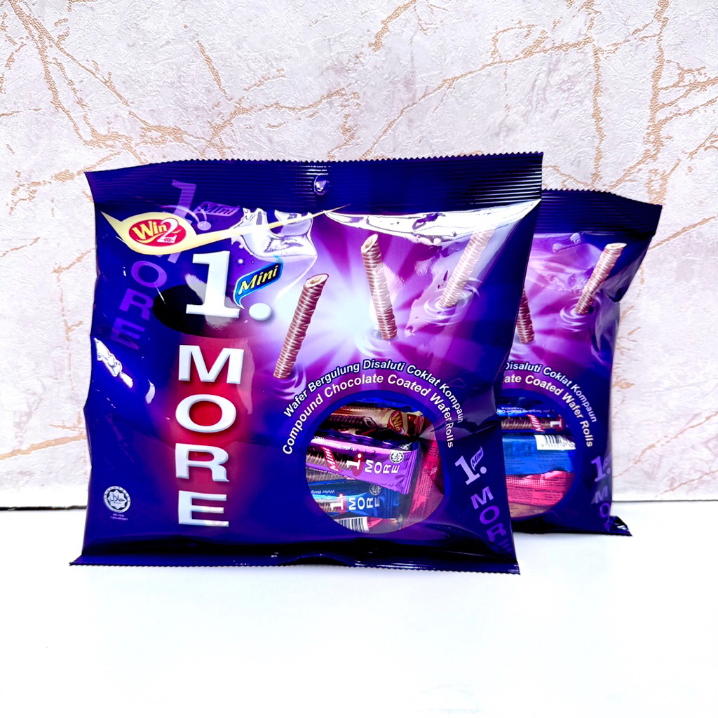 

Win2 Mini 1 More Chocolate Wafer Coklat