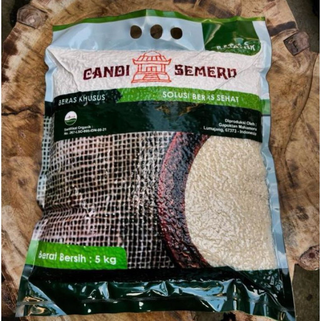 

Beras Organik Mentik Lereng Semeru