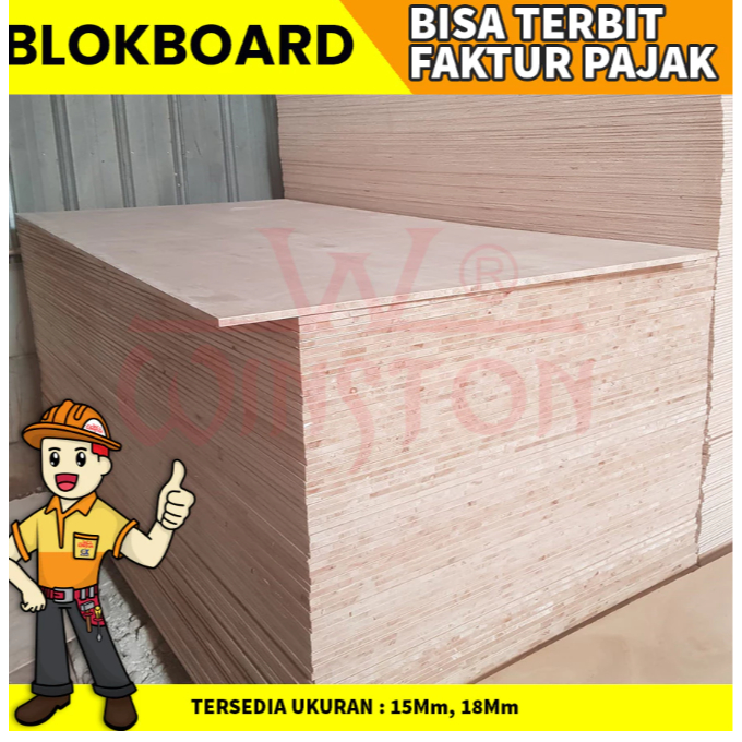 BLOCKBOARD 15MM 18MM Block Blok Board TRIPLEK / MULTIPLEK blokboard Jakarta 15 MM 18 MM irma