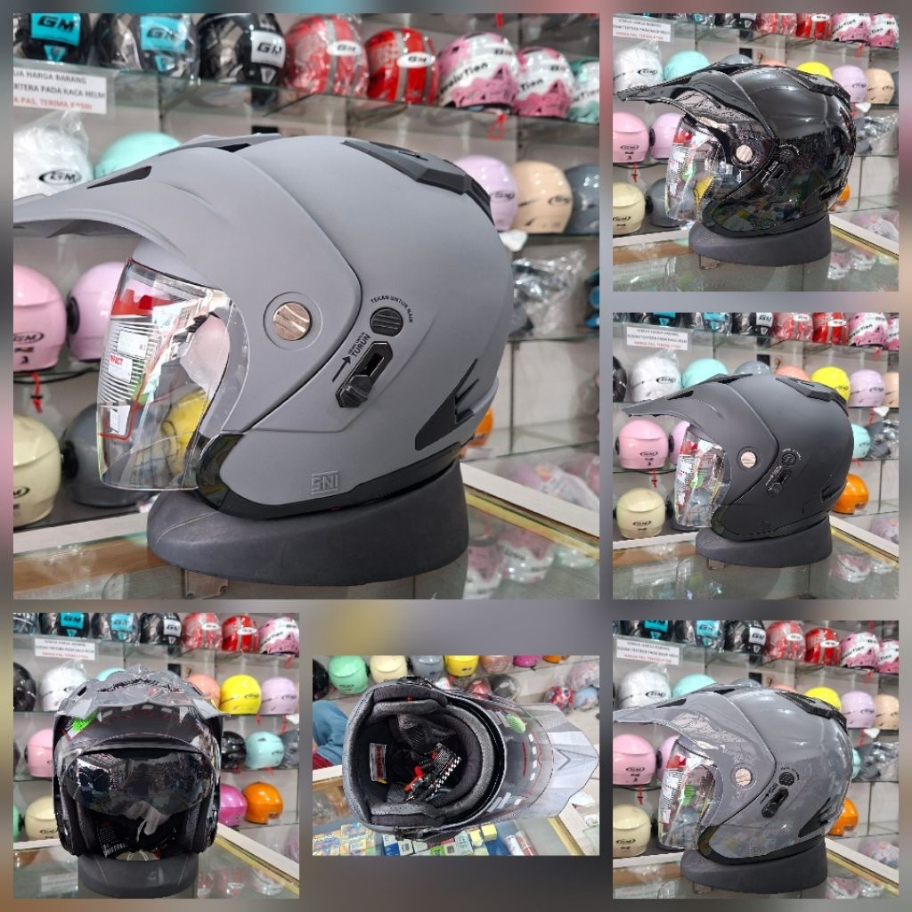 HELM SHEL ADV 2 VISOR SOLID