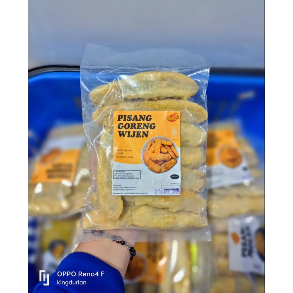 

Nisofood Pisang Goreng Wijen Isi 15