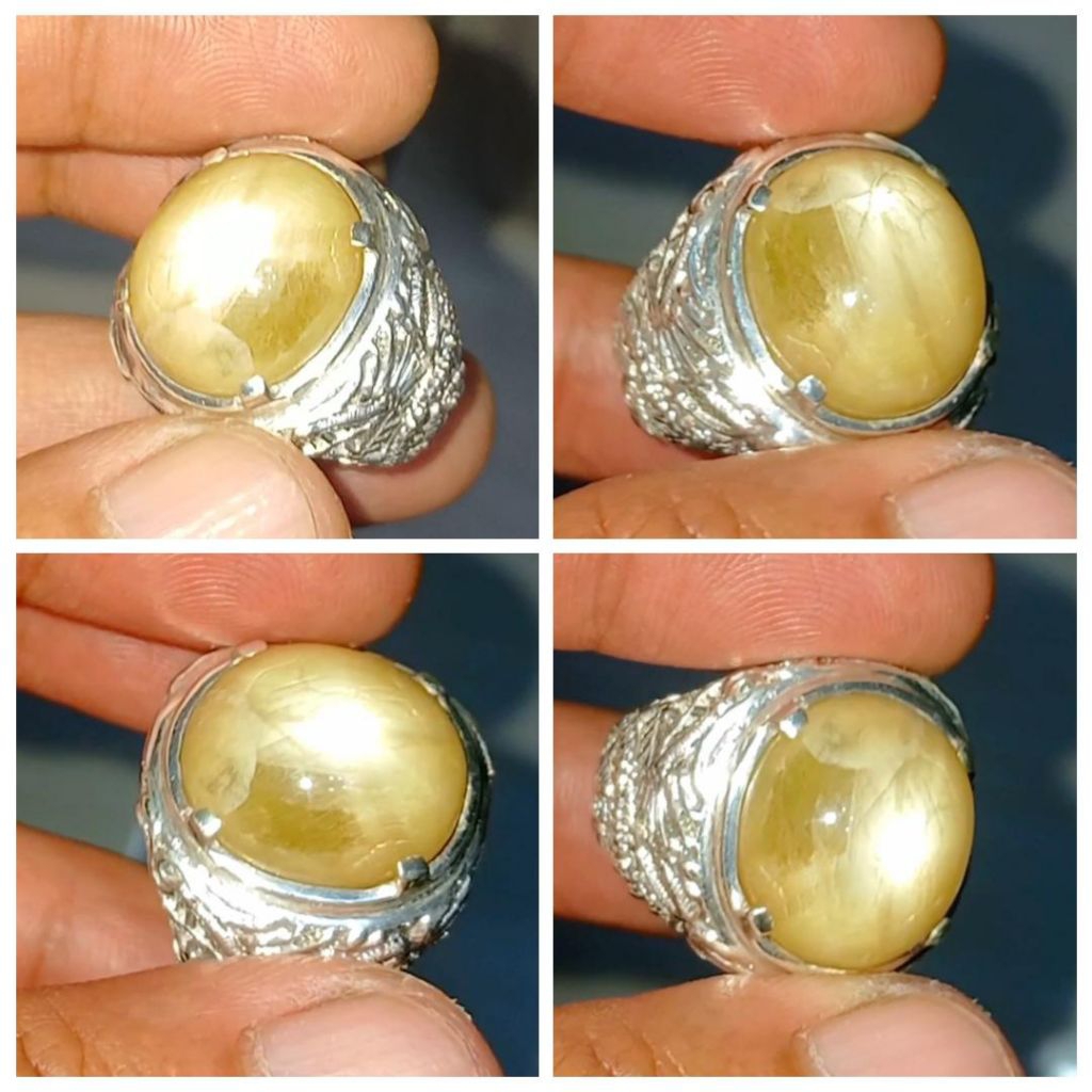 Yellow Sapphire Star 26,9 carat