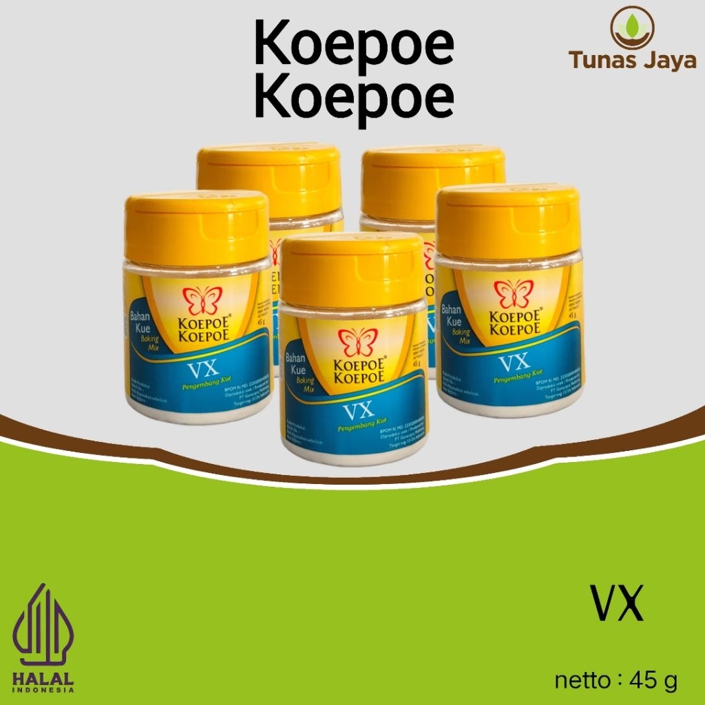 

Koepoe VX Pengembang/VX Pengembang kue