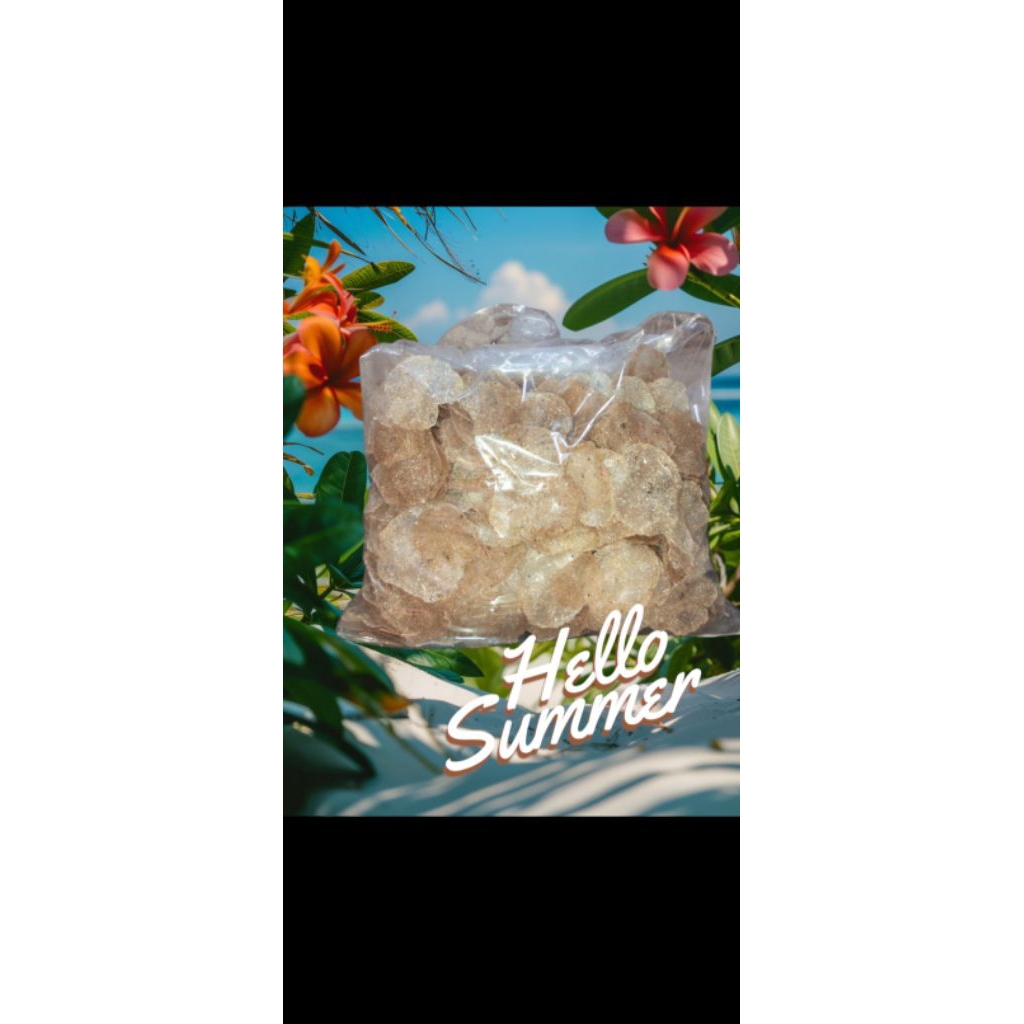 

TAFZAQ Kerupuk Singkong Kerupuk Ketela Kerupuk Sadariyah Original Mentah 500 gram