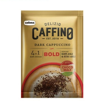 

[Belanja 25.000 Baru Bisa Diproses] Caffino Dark Cappuccino Renteng - Bubuk Kopi Instan 10 Sachet x 25gr