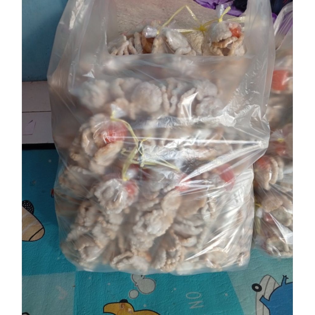 

kemplang tunu mini isi 25 keping