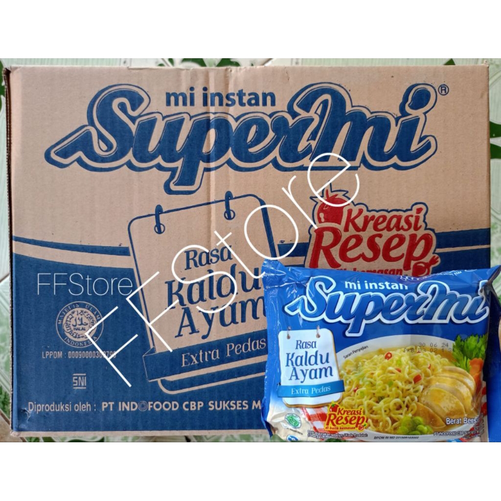 

SUPERMI Kaldu Ayam 1 Dus isi 40 Bks (PROMOSI TOKO BARU)