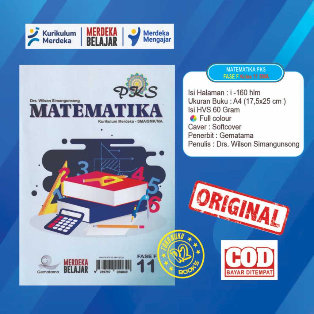 Buku PKS matematika kelas 11 SMA kurikulum merdeka