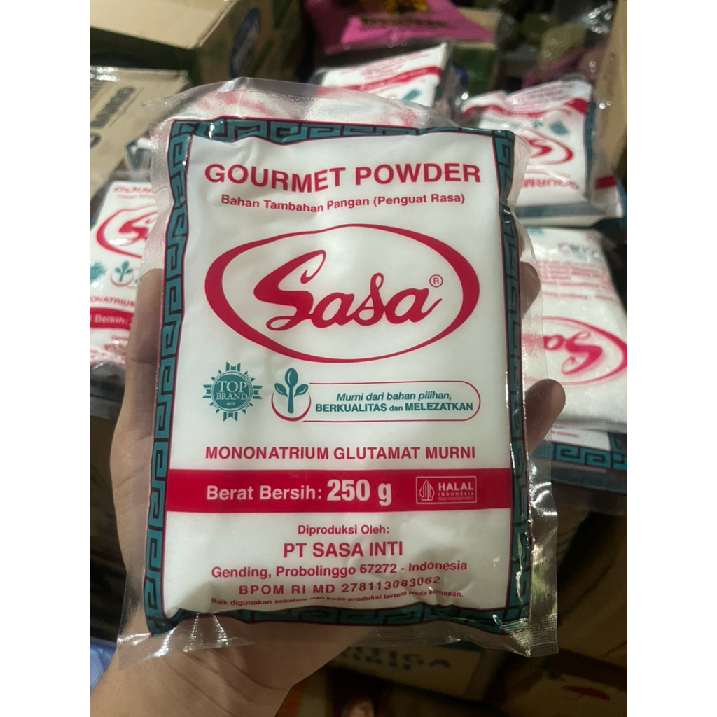 

sasa penyedap rasa kemasan 250gr