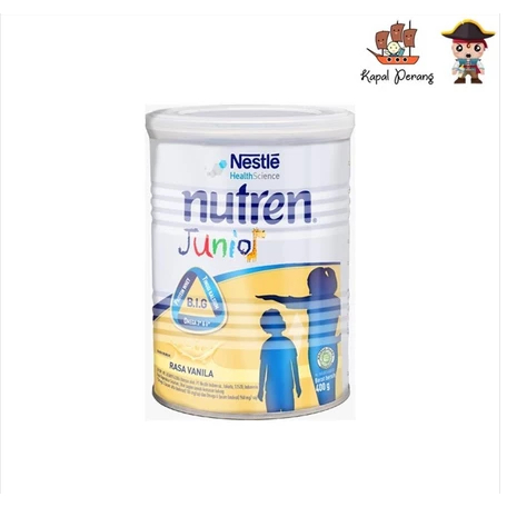 

Nutren Junior 400gr Susu Pertumbuhan Vanila 1-10 Tahun